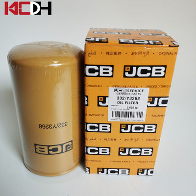Jcb τυποποιημένο μέγεθος 9.398cm cOem φίλτρων 332Y3268 πετρελαίου εκσκαφέων ακαθάριστο πλάτος